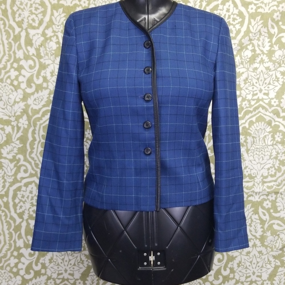 Pendleton vintage sz p4 blue blazer suit jacket
